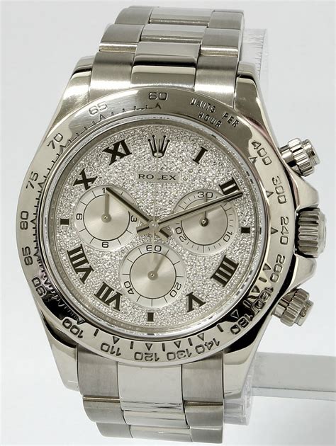 gold rolex daytona white dial|rolex daytona 18k white gold.